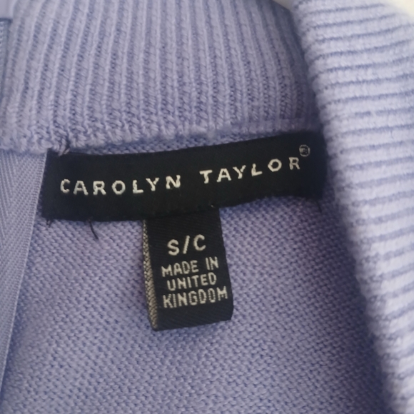 Carolyn Taylor Lavender Crew Neck Sweater (0330) - Picture 3 of 3